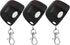 Kingdder 3 Pieces Garage Door Remote Compatible for Multicode 300mhz 10 Dip Switch 3089 3060 3070 Gate Opener Remote Multicode Gate Opener with Ke...