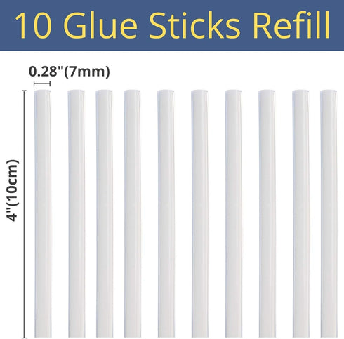 Mr. Pen Hot Glue Gun Kit - Glue Gun with 10 Glue Sticks, Mini Craft Glue Gun Set...