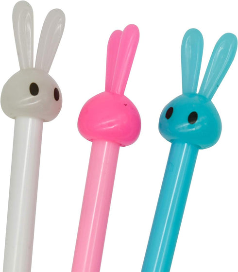Maydahui 36PCS Cute Rabbit Rollerball Pen Cute Cartoon Animal Pens Black Gel Ink Pens for Office School Home...
