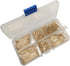 Chenkou Craft Assorted 600pcs Jewelry Making Connect Bar Earring Necklace Connector (Gold)...