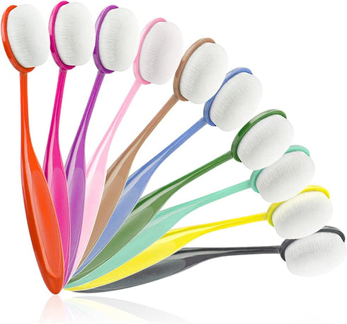 Yoseng Ink Blending Brushes for Card Making,Card Making Supplies,10 Pcs Color-Coded Handles Stencil Brushes,Background Blender Craft Brushes,Paper...
