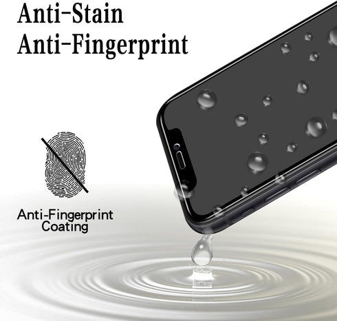 MAYtobe [2 Pack Privacy Designed For iPhone 11 Pro Max, XS Max Screen Protector Tempered Glass, 9H Hardness, Anti Scratch, Bubble Free, Easy to In...