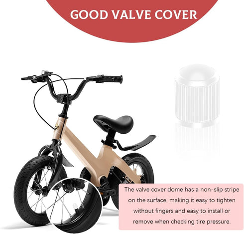 50 PCS Tire Valve Stem Caps, Plastic Car Tyre Valve Cap with O Rubber Seal, Dustproof Airtight Seal Wheel Stem Covers, Universal Accessories for C...