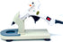 Hot Glue Gun with Heavy Duty Base/Stand and 20 Colour Glitter Glue Sticks...