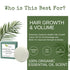 /liv/Nature Shampoo Bar | Growth, Volume, Thickening for Thinning Hair | Rosemary, Biotin, Castor Oil | Travel Essential | Made in USA 1-pk...