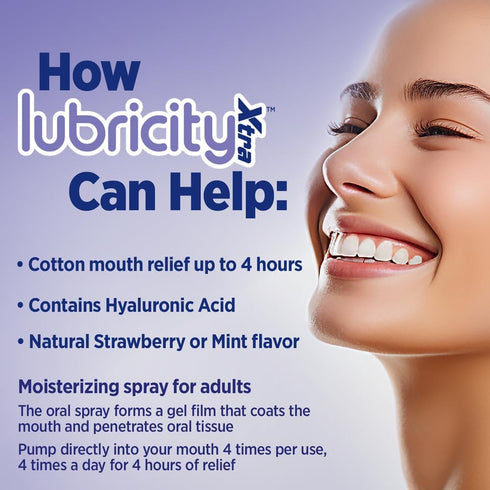 Dry Mouth Spray - Hyaluronic Acid and Xylitol, Mint Flavor - Saliva Substitute Dry Mouth Oral Spray, The Most Satisfactory Solution in Dry Mouth P...