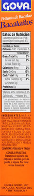 Goya Bacalaitos Codfish Fritter Mix, 4.5 Ounce...