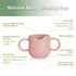 haakaa Silicone Toddler Cups, BPA Free Drop-Proof Training Cups for Baby 6 Months+, 5 Ounce (Blush)...