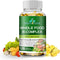 Whole Food B Complex + L-Methylfolate + Probiotics + Digestive Enzymes! High Potency! Vegetarian! for Metabolism, Immune w/Digestive Support! 120 ...