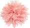 PEPPERLONELY 10PC Set Pink Lace Petal Fabric Flowers, 4 Inch...
