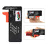 2Pcs Battery Tester Checker, Universal Battery Checker Model BT-168for AA AAA C D 9V 1.5V Button Cell Batteries Smal Electrical Equipment (Require...