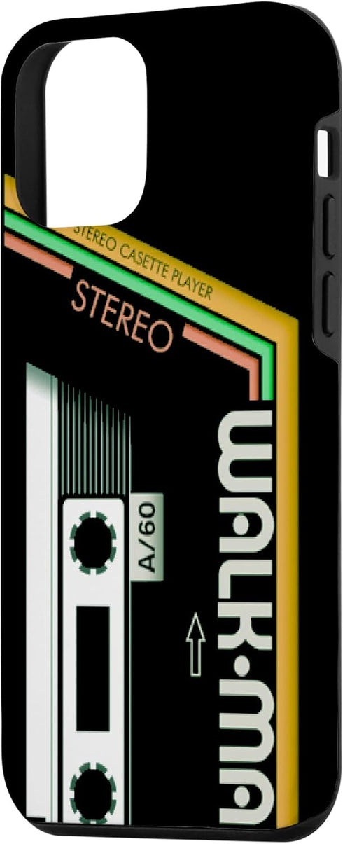 iPhone 12 mini Vintage Walkman Retro 80s 90s Music Cassette Case...