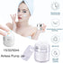 3Pcs Airless Pump Jars,Refillable Empty Airless Pump Jar Vacuum Push Down Moisturizer Pump Dispenser for Serums,Skincare Cream,Essence,Leak Proof ...