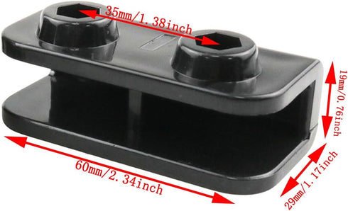Pop-up Gazebo Replacement Connector Canopy Replacement Part Outdoor Furniture Spare Parts for Pole Tents and Gazebos 4PCS...