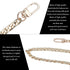 PH PandaHall 63 inch 7.5MM Width Iron Flat Purse Chain Strap Handbags Replacement Accessories for Wallet Clutch Satchel Tote Bag Shoulder Crossbod...