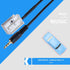 Keple AUX Input Audio Cable Car Adapter Compatible with B M W| 12 pin Changer Transmiter 3.5 Male Extension Wire Connector | 4.9ft...