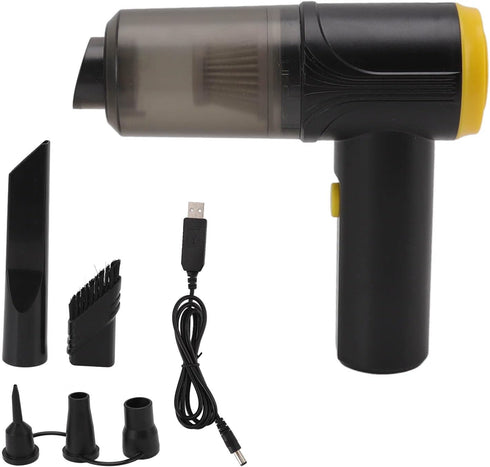 Car Vacuum Cleaner, Car Handheld Vacuum 12000Pa Portable USB Rechargeable for Home (Black)...