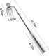 New Weeding Artifact Uprooting Weeding Tool Length of 14.37in Stainless Steel Multifunctional 4 Teeth Weeder for Easy Weed Removal in Garden, Yard...