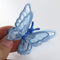 10pcs Embroidery Butterfly Sew Iron On Patch Badge Wedding Bridal Dress Embroidered Applique Sewing Craft DIY (Blue, 1.96 x 1.96inch)...