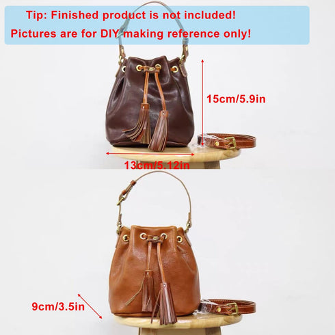 Shoulder Bag Acrylic Template Leather Pattern Acrylic Leather Pattern Leather Templates for Bucket Shoulder Bags...