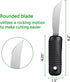 YPC Adaptive Utensils,Easy Grip Silverware,Built-Up Fork,Spoon and Rocker Knife for Adults,Elderly,Arthritis,Tremors and Parkinsons,3 Piece Set...