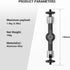 SmallRig 5.5 Inches Adjustable Friction Articulating Magic Arm, with Both 1/4" Screw for LCD Monitor/LED Lights - 2065B...