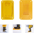 Khanka Tool Holders Replacement for Dewalt 20V / 60V Cordless Router Nailer Saw Drill Tools Mount/Wall Hanger,Fit for Milwaukee M18 Tools (6 Packs...