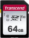 Transcend 64GB SDXC/SDHC 300S Memory Card TS64GSDC300S...