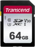 Transcend 64GB SDXC/SDHC 300S Memory Card TS64GSDC300S...