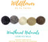 Wildflower by hu hands Weathered Naturals Wool Felt Balls (50) Pom Poms in Neutral Earth Tones for Crafts, Garland, & Decor .8-1 Inch Size | Hand ...
