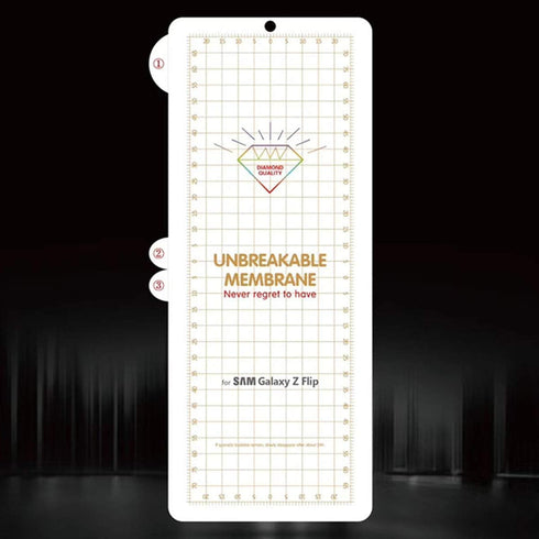 CENTAURUS Galaxy Z Flip Soft Screen Protector,(3 Pack) High Sensitivity Ultra-Thin Water Resistant Clear Full Coverage Screen Protector Film Repla...