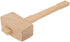 13.8'' Beech Wood Mallet, Manual Ice Hammer Mallet Solid Carpenter Wooden Hammer, Woodworking Carving Mallet Woodworking Hand Tool...