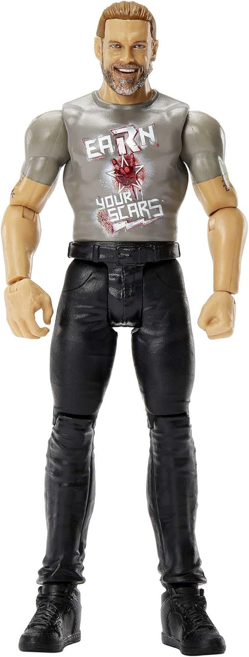 Mattel WWE Basic Action Figure, Edge, Posable 6-inch Collectible for Ages 6 Years Old & Up...