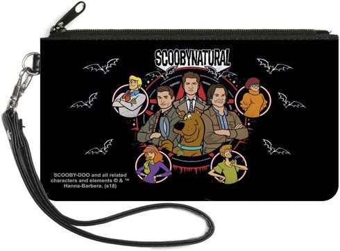Buckle-Down Women's Nylon Standard Zip Wallet Scooby Doo Supernatural Large, 8" x 5"...