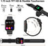 Bebinca Smart Watch (Answer/Make Call), Voice Assistant Compatible with Samsung iPhone Android Phones, IP68 Waterproof, Blue...