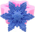 Christmas Snowflake Silicone Mold for Handmade Soap, Crafts, Candle, Chocolate, Muffins, Ice...