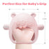 Silicone Baby Mitten Teething Chew Toy for Babies 3-6 Months 6-12 Months, Anti-Drop Teether Glove BPA-Free for Girls and Boys Sucking Biting Needs...