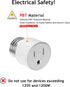 2 Pack Light Socket Outlet Adapter - E26 Light Socket to 3 Prong Plug Adapter 150? Heat-Resistant E26 Light Socket Outlet Light Bulb Adapter Socke...
