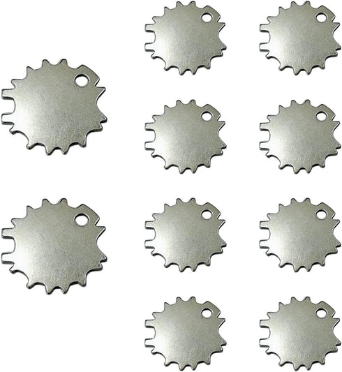10 Pcs Scissors Tension Adjuster Universal Tension Key Professional Shears Adjust Tightening Tension Key for Scissors and ShearsUniversal Screw Ke...