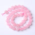 36PCS 10MM Beads Natural Amethyst Stone Pink Crystal Quartz Gemstones for Jewelry Making DIY 15Inches...