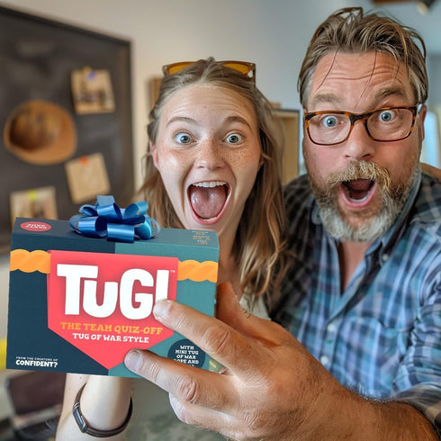 Trivia Battle Board Game | 2-20 Players | Tuga War in a Box | Party Game | Adults & Kids 12 13 14 15 + | 1400 Questions | Best Fun Card Games for ...