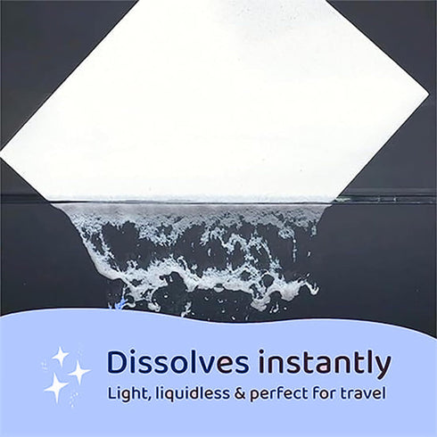 Laundry Detergent Sheets by Enyur, Laundry Sheets for Traveling, No Scent, Free and Clear For Borh Travel and Home Use - 1 Pack / 32 Loads...