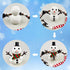 QINGQIU DIY Your Own Snowman Kit Molding Clay Build a Snowman Crafts Toy for Kids Boys Girls Christmas Stocking Stuffers Gifts...