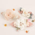 VOBOBE Baby Girl Nylon Headbands Infant Flower Elastic Hair band Bows Wraps For Newborn Toddler Hair Accessories Pack of 3 (A-Beige)...