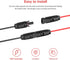 Solar Panel to DC 8MM Adapter,14AWG 6FT Solar Connector to DC 8MM Male Converter Cable with DC 5.5×2.5mm Converter for Portable Power Station Sola...