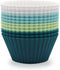 Silicone Baking Muffin Cups 12 Pack, Reusable Cupcake Liners Cake Molds, BPA Free, Dishwasher Safe(White, Green, Navy, Dusty Blue)...