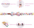 Unique style paws Easter Dog Collar, Holiday Bunny Eggs Dog Collar Bowtie, Pet Collar Bow for Small Medium Large Dogs...