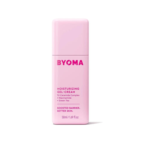 BYOMA Moisturizing Gel Cream - Barrier Repair Cream/Gel Face Lotion with Niacinamide and Green Tea - Ceramide Face Moisturizer for Dry Skin - Alco...