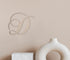 Jess and Jessica Cursive Wooden Letter D, for Front Door, for Above Crib, for Nursery...