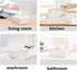 DEF Wipes Dispenser, Polypropylene Baby Wipes Case Sealed Keeps Wet Tissue Fresh Flushable Case Holders Easy Open and Close Non-Slip for Desk Offi...